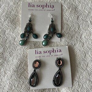 Set of Lia Sophia Dangle Earrings (2) - NWT